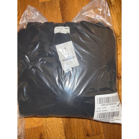 J. Crew Ruffleneck sweater-dress in extra-soft yarn NWT size Small - Picture 7 of 7